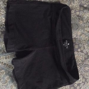 Black dance shorts
